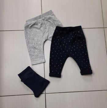 Pantalons 9 mois
Bon état
Le lot