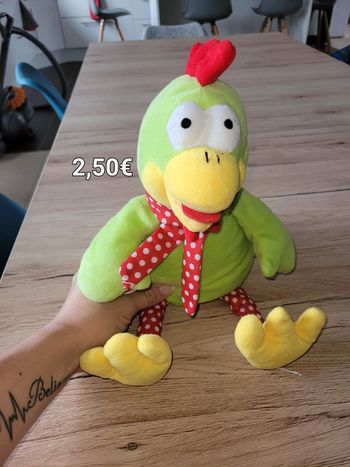 Peluche poule