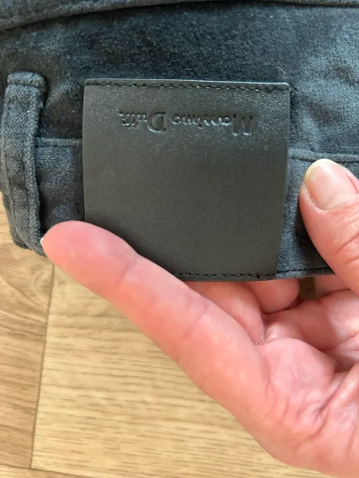 Massimo Dutti, pantalon en velours, gris, taille L/40 - photo numéro 7