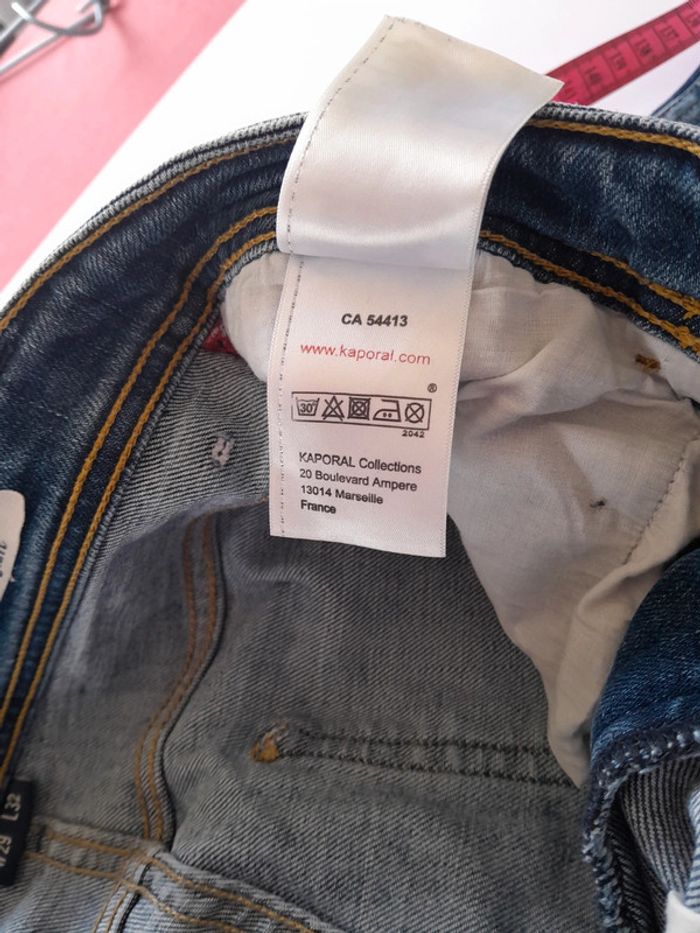 Jean slim taille haute Kaporal 29/32 - photo numéro 10