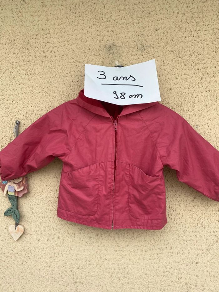 Veste parka k-way pluie