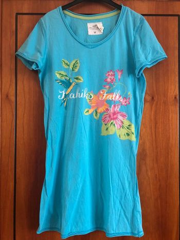 T-shirt turquoise