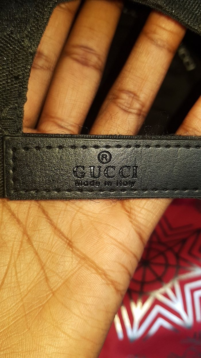 Casquette style Gucci GG – Noir – Très bon état - photo numéro 2