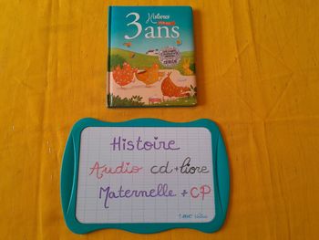 Livre audio avec CD pour Maternelle = Mes 3 ans