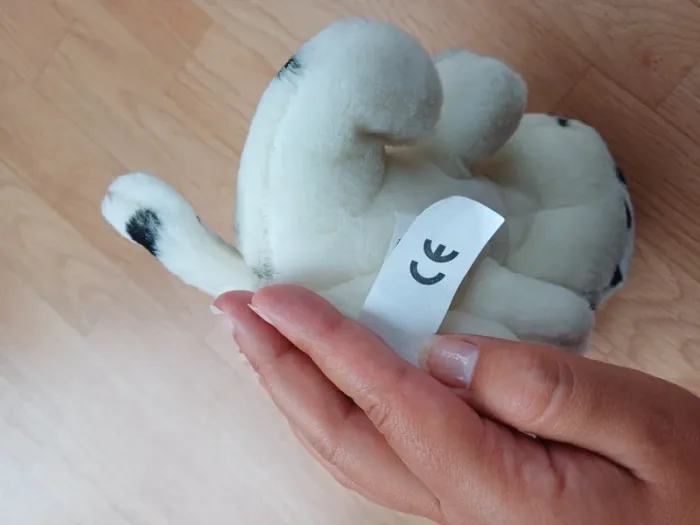 Peluche chien dalmatien - photo numéro 4