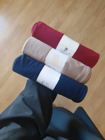3 voiles hijabs en jersey premium luxe