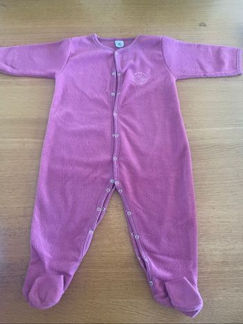 Sur pyjama velours petit bateau 18 mois