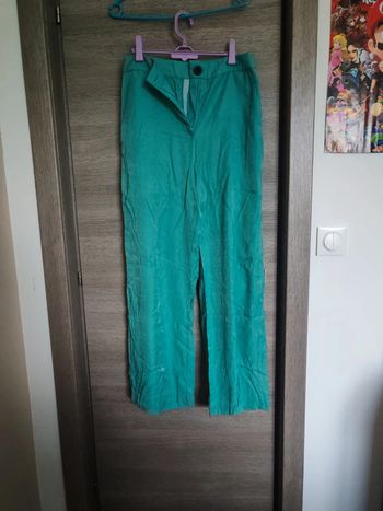 Pantalon tailleur large