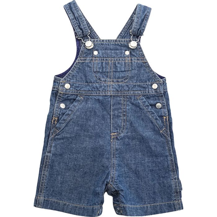 Salopette 3 mois en jean Petit Bateau