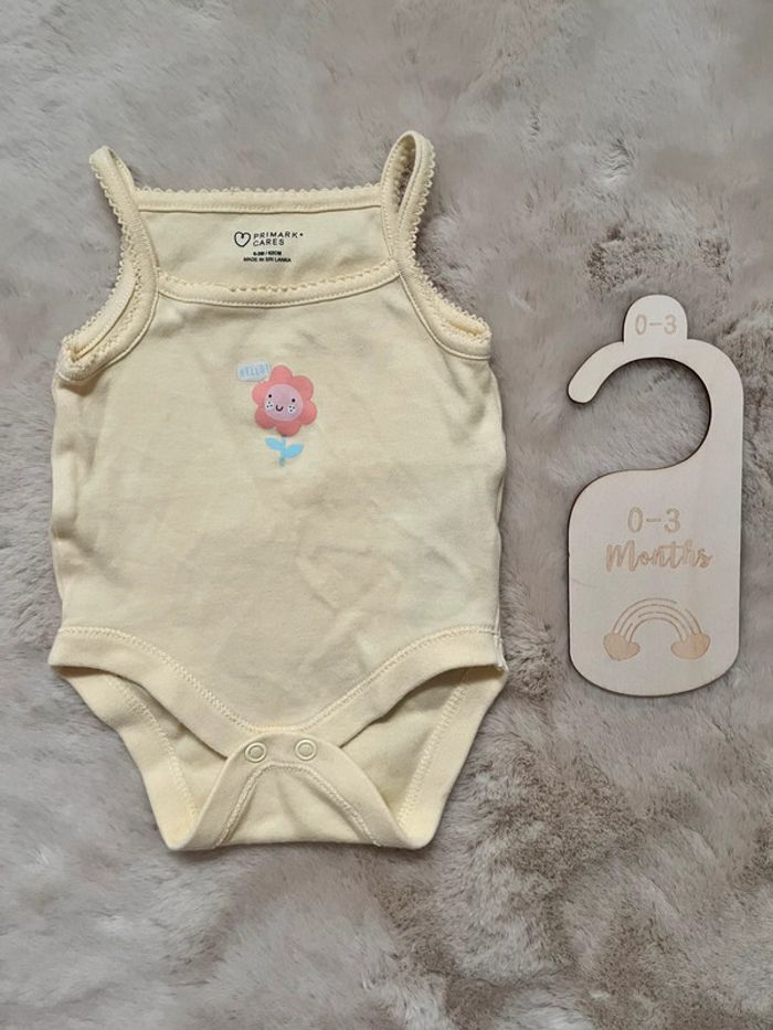 Lot de 5 bodies pastels bébé Primark - photo numéro 4