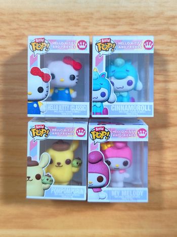 Lot de 4 Bitty Pop! Hello Kitty and Friends - Collection Sanrio