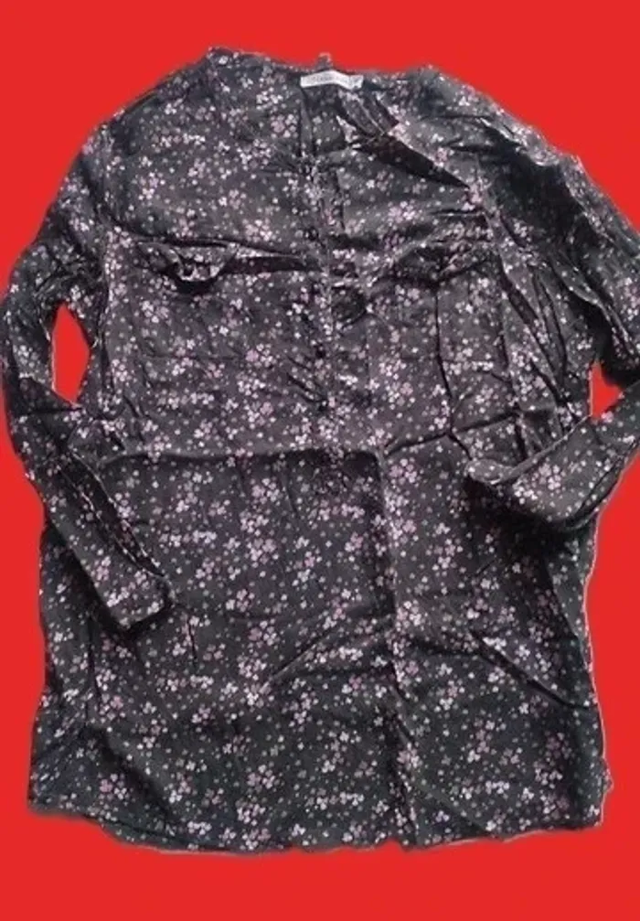👚 Chemise femme – Taille 38 – Style casual chic 100% viscose - photo numéro 3