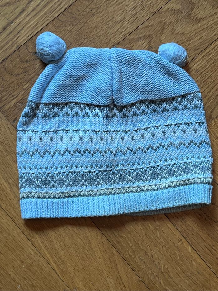 Bonnet bébé Souris mini 3-6 mois