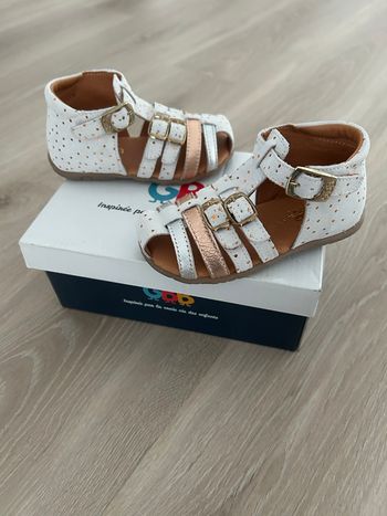 GBB blanc,pois cuivré 22 