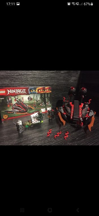 Lego Ninjago 70 624 - La catapulte Vermillon