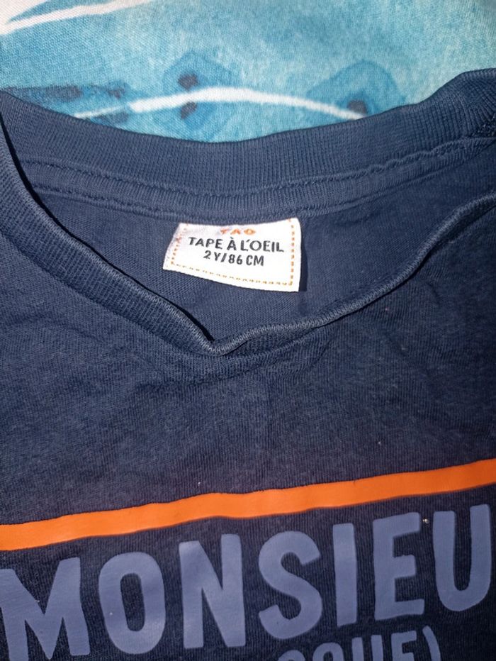 Lot 2 tee shirt 24 mois - photo numéro 2