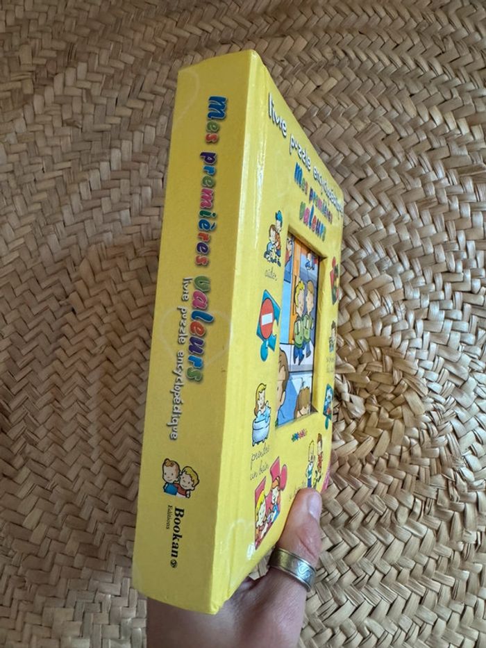 Livre Puzzle encyclopédie mes premières valeurs 🍒 - photo numéro 9