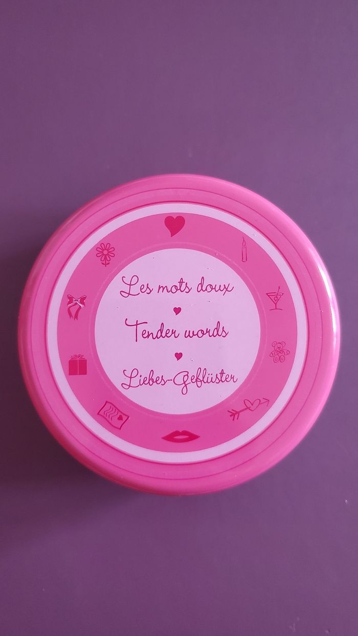 Boite "mots doux"