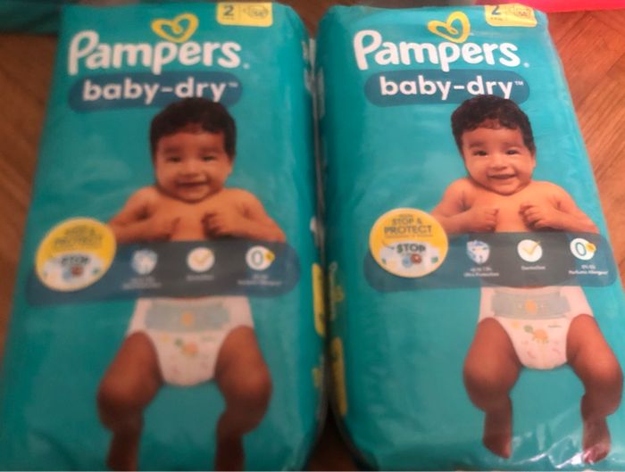 Pampers baby dry T2 24€