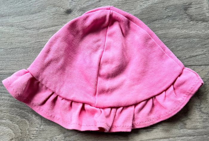 Chapeau été rose taille 41cm