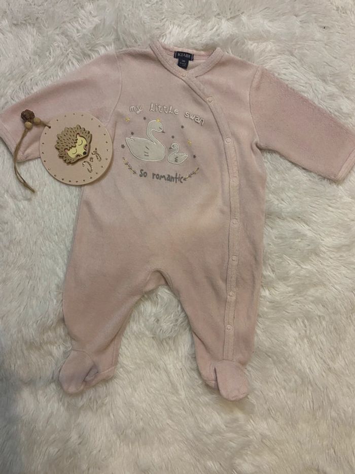 Pyjama fille ouverture devant signe