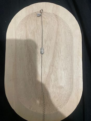 Bracelet ananas en argent