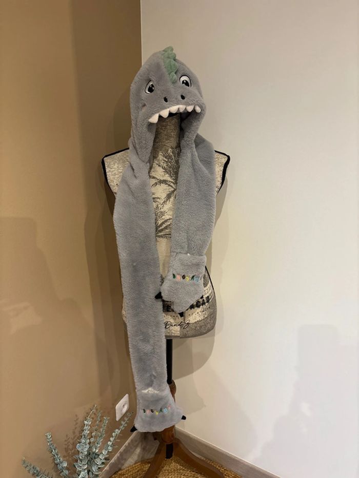 Ensemble bonnet écharpe gant 3 en 1 garçon - photo numéro 5