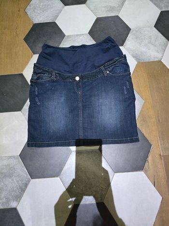 Jupe en jean maternité taille 42