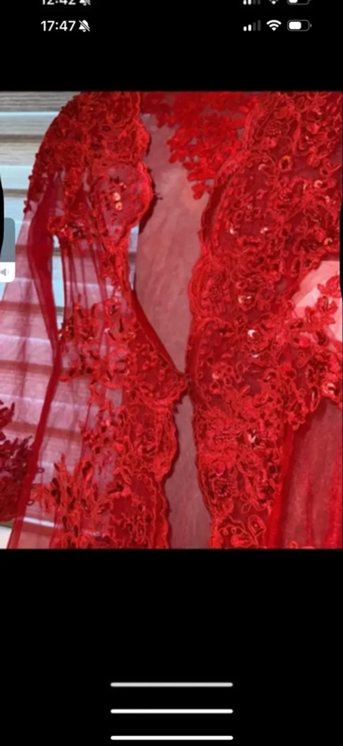 Caftan pour le hené a mettre sur la robe de marié xs - photo numéro 2
