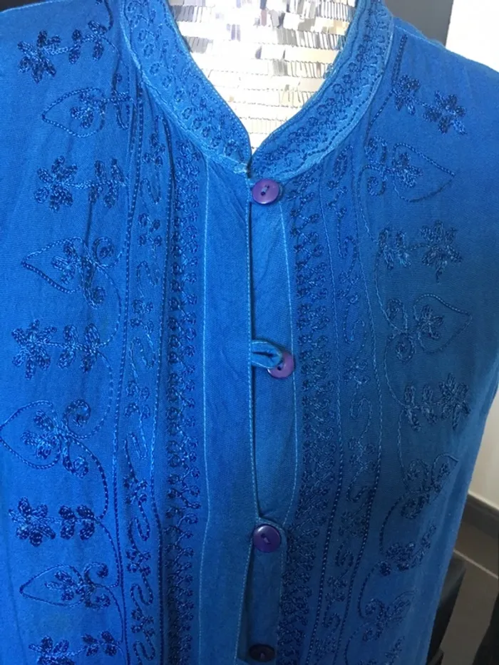 Tunique bleu - photo numéro 2