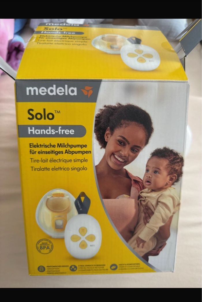 Tire lait Medela solo Hands free neuf jamais utilisé - photo numéro 5