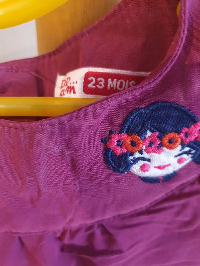 Robe " du pareil au même " - 23 mois - photo numéro 3