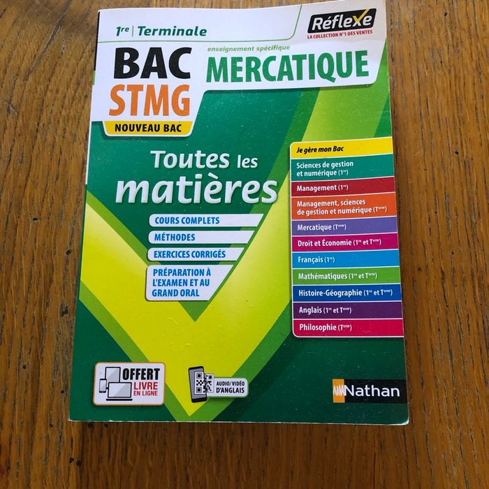 Livre bac stmg