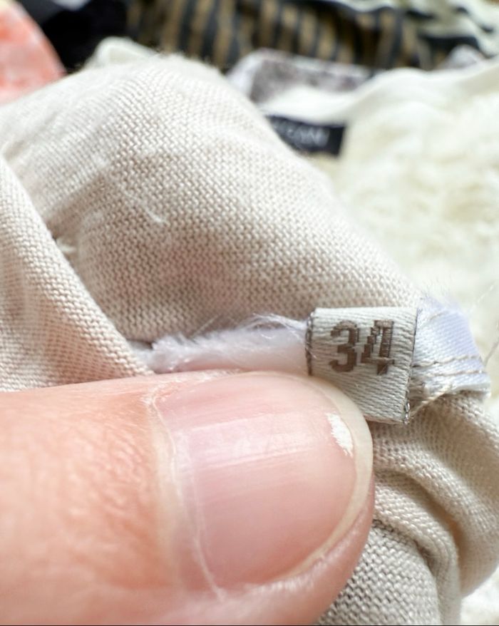 Robe été fluide abricot rose vert avec doublure kookai taille 34 XS - photo numéro 6
