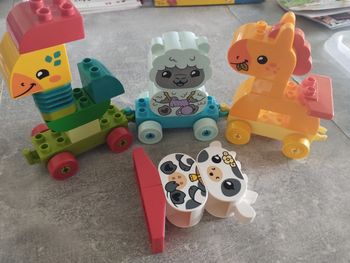 Lego Duplo le train des animaux
