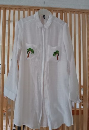 Chemise longue t. XS H&M 🤍🌼