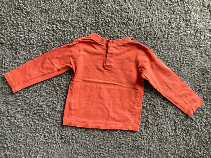 Teeshirt ML orange 23 mois - photo numéro 2