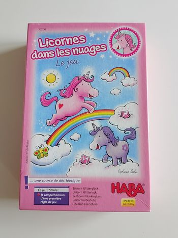 Licorne dans les nuages haba complet 