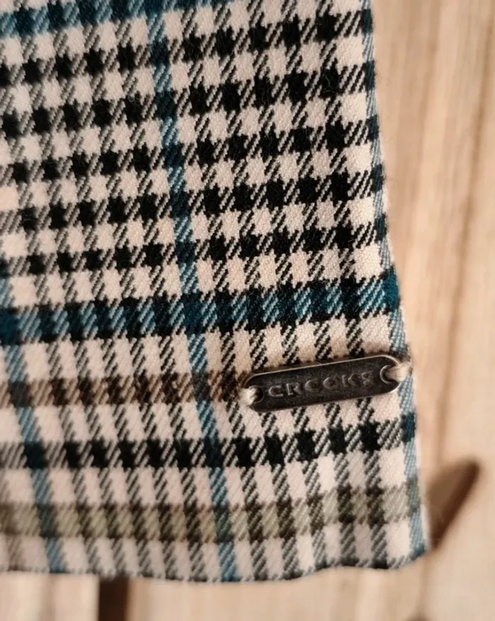 Short à carreaux, ceinture Taille 34 Creeks - photo numéro 8