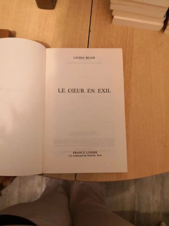 Le cœur en exil