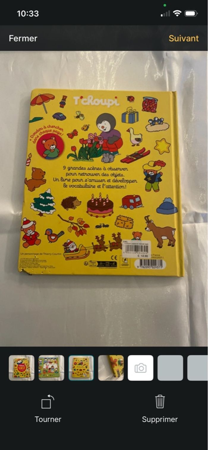 T’choupi cherche trouve les saisons. Bon état. - photo numéro 2
