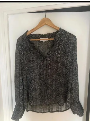 Sublime blouse / chemise chic parisienne - neuve - taille S/M