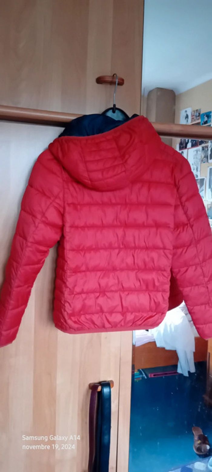 Doudoune légère matelassée orange burnt garçon 12 ans kaporal - photo numéro 7