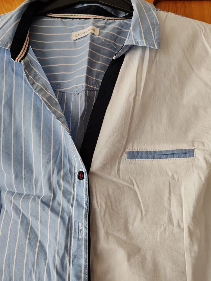 Chemise bi couleur - photo numéro 3