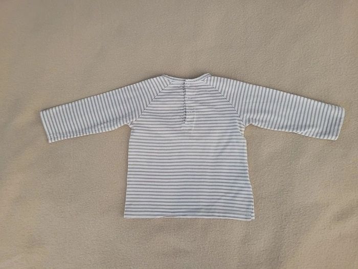 t-shirt manches longues 12 mois 74 cm - photo numéro 3