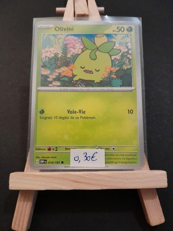Carte Pokémon Olivini 19/197