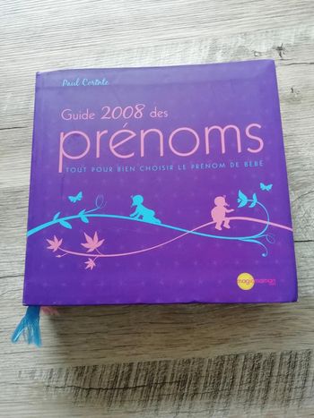 Livre " Guide des prénoms"