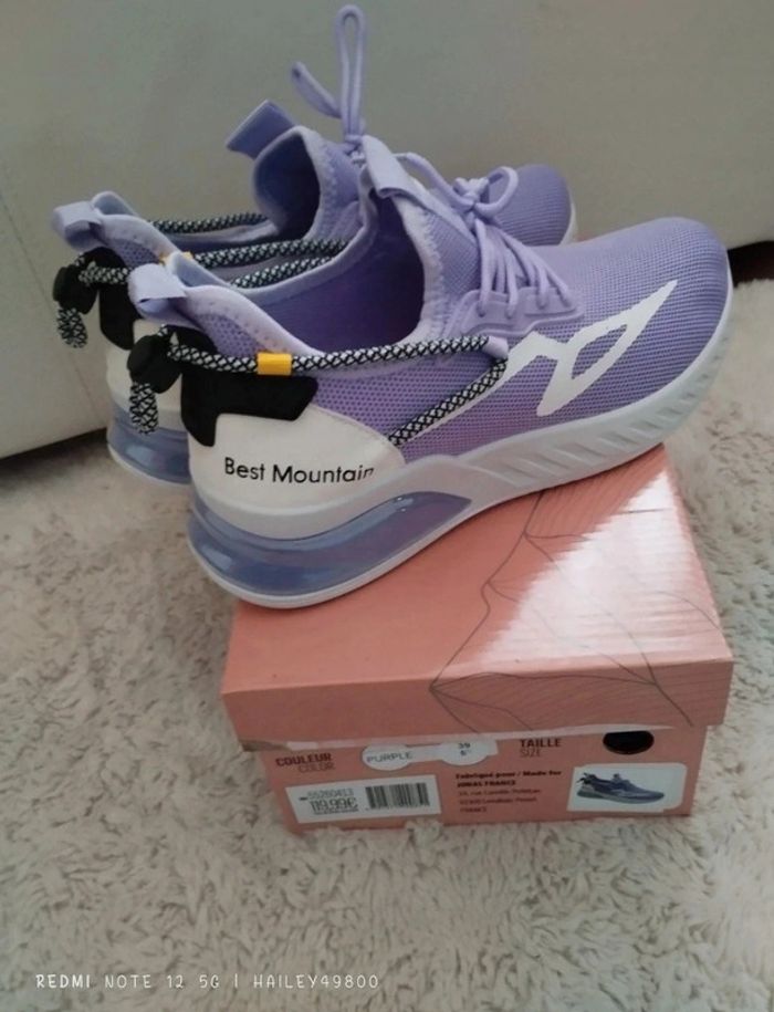 Magnifique paire de baskets Best Mountain pointure 39.5 - photo numéro 4