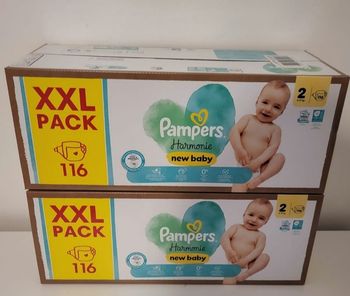 Couche pampers taille 2