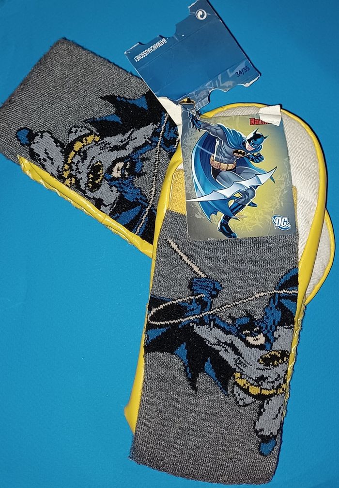 Chaussons hiver 34/35  batman - photo numéro 2